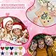 Glitzer Sticker Kinder, 300 Stück Aufkleber Kinder, Stern und Herz Sticker Set, Glitzersticker, Schaumstoff Moosgummi Aufkleber Selbstklebend für Schultüte Basteln Fertigkeit Dekoration
