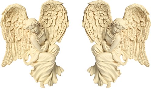 AngelStar 8013 7” Corner Angel Gift Set, Courage, Set of 2