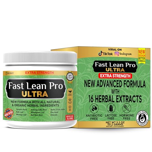 GREENVIFY Fast Lean Pro Ultra Advanced Thermogenic Formula Daily Metabolic Support Powder 30 Servings