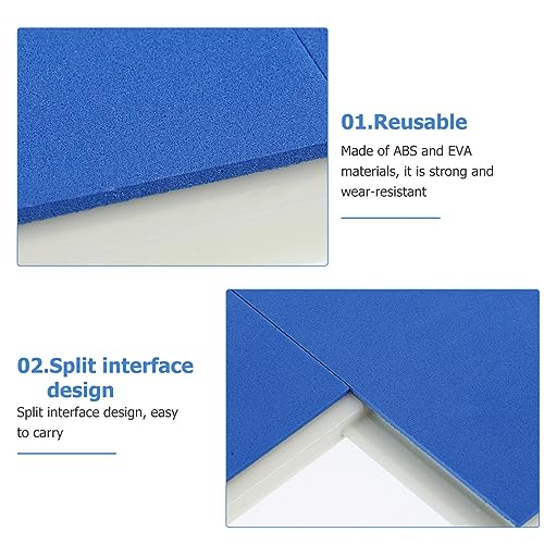 INOOMP Karate Taekwondo Martial Arts Karate Board For Breaking, Rebreakable Board Martial Arts, Karate Breaking Board, Board Breaking For Taekwondo (Sky- blue 8mm) - Image 3