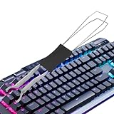 Outil d'entretien pratique : cet extracteur de clavier facilite l'entretien efficace des claviers de bureau grâce à sa technique de préhension précise. Il améliore la manipulation lors des travaux de nettoyage ou des réparations et est parfait pour les postes de travail ou les configurations. Pas de compatibilité avec les ordinateurs portables ou les tablettes.