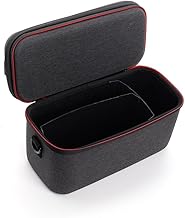 Premium EVA Hard Storage Case for Nintendo Switch 2 Console Large Capacity Carrying Bag with Protective Lining Interior Compartments Black 29 x 16 x 17 cm