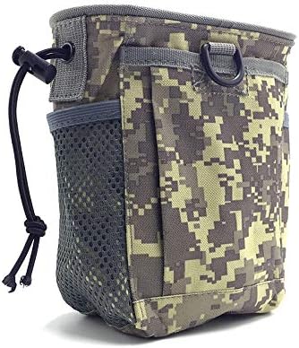 Wedigout Camo Finds Pouch Metal Detector Accessory Portable Treasure Holder Waist Bag (ACU)