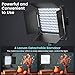 RGB Photography Lighting Kit, 50W Bi-Color Professional LED Studio Lights, 2300k~8500k Dimmable Photo Lights for Photography Filming Camera Video Recording Stage Shooting Streaming YouTube TikTok