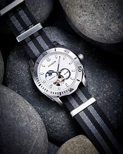 Image of BINLUN Nylon Watch Band Thick G10 Premium Ballistic Nylon Multicolor Replacement Watch Straps with Silver /Black Stainless Steel Buckle for Men Women 18mm 20mm 22mm 24mm