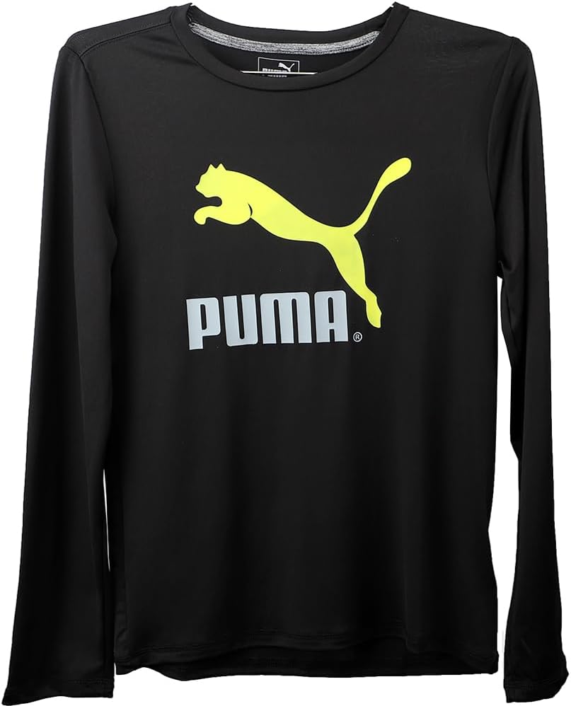 PUMA Baby Boys' No 1 Long Sleeve Logo Tee