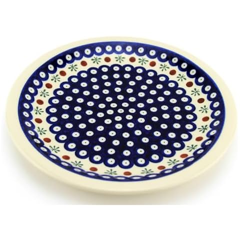 Polish Pottery Market Dinner Plate Cover