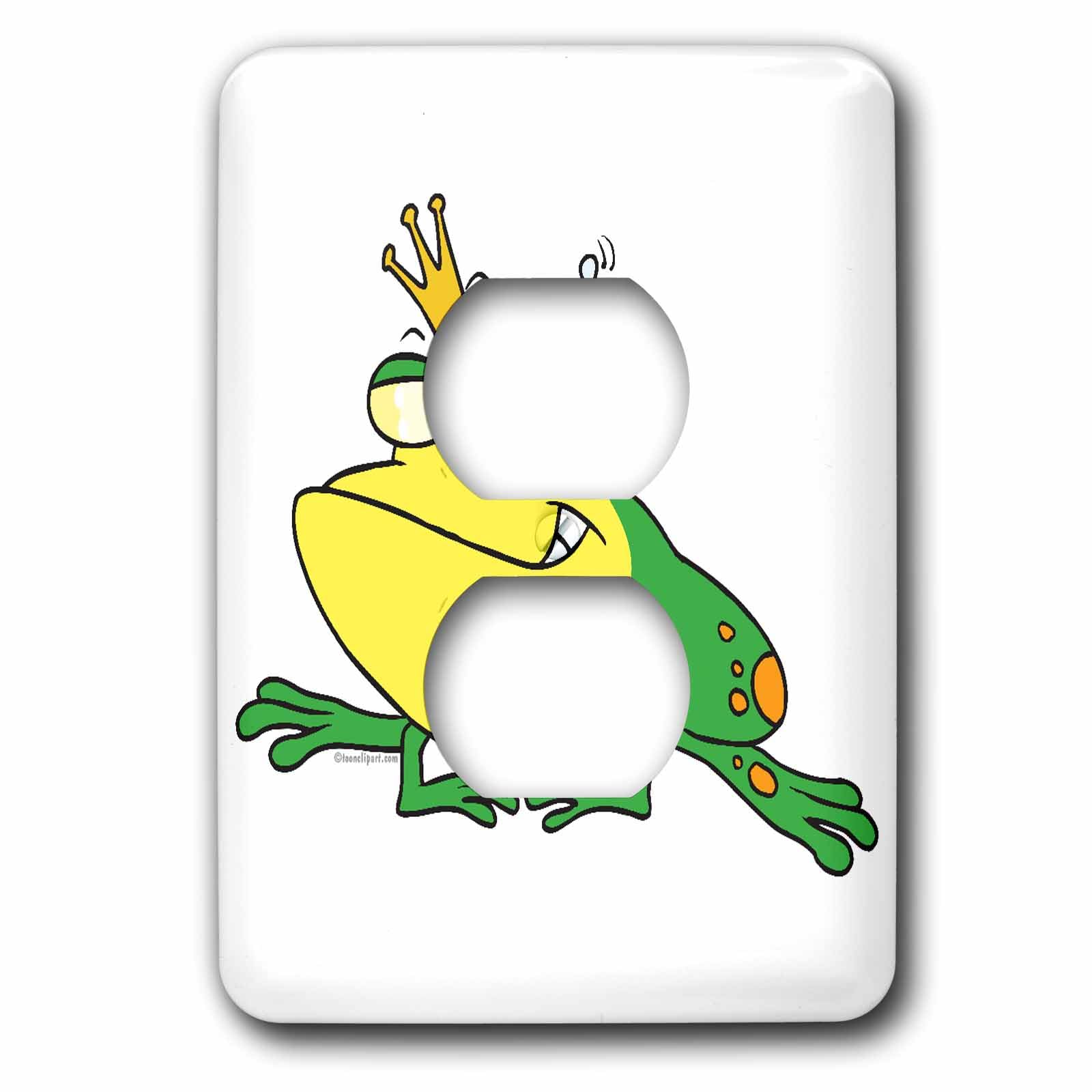 Couverture de prise de courant grenouille humour idée cadeau originale maison
