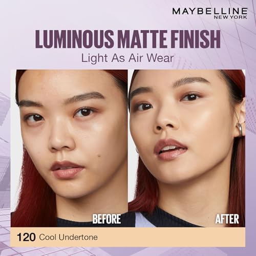 Image of Maybelline New York Super Stay Lumi Matte Liquid Foundation, 120 | 30HR Long Lasting, Lightweight, Suitable for all skintypes