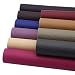 David Angie 10 Pcs Solid PU Synthetic Leather Canvas Back 8" x 13" (20cm x 34cm) Perfect for Making Hair Bow Wallet Handbags Dressing Sewing Crafting DIY Projects (Dark Color Leahter)