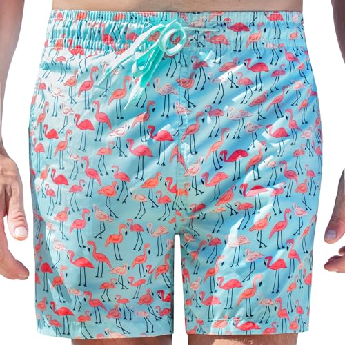 Image of Kanu Surf Men's Big Viper Extended Size Stripe Swim Trunk