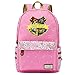 NYLY Hogwarts Logo mochila niñas floral lienzo Schoolbag Boy Colleges Casual Daypacks moda al aire libre mochila de senderismo Medio S-21