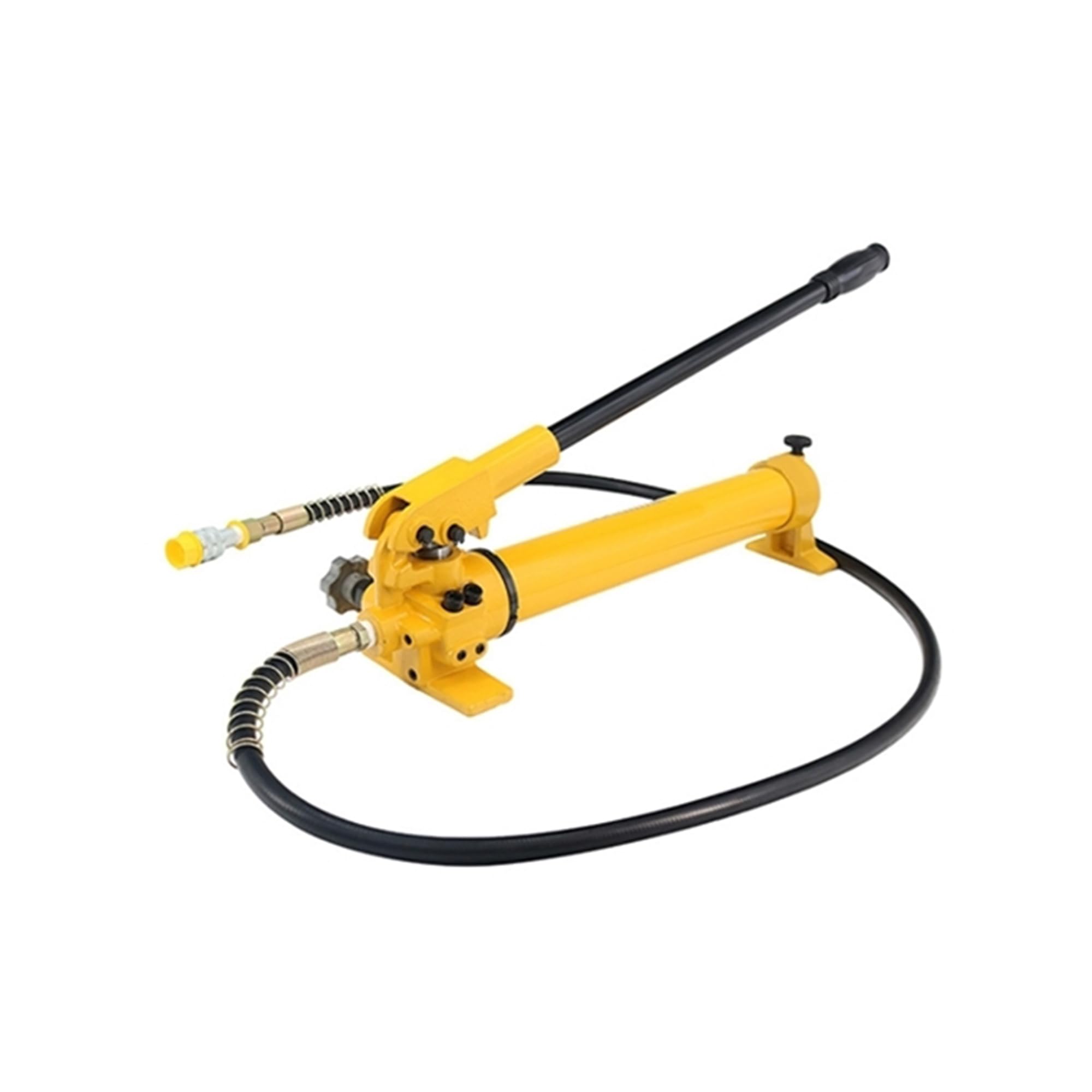 ATO Hydraulic Hand Pump,Versatile Double Acting Hydraulic Hand Pump Oil Reservoir 1200cc, 10000 psi, Hand Operated Hydraulic Pump with Pressure Oil Gauge?for Split Hydraulic Pliers,Hydraulic Jack