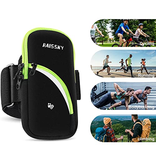Armband Cell Phone Holder For Running Workout Exercise Sports Phone Arm Bands Pouch Bag, Running Armband For Iphone 14 13 12 11 Pro Max Xs Xr X Plus Samsung Galaxy Up To 6.9" #TOP6
