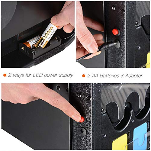 Tablero Plinko 30x19" con Luces LED y Soporte Plegable miniatura 7