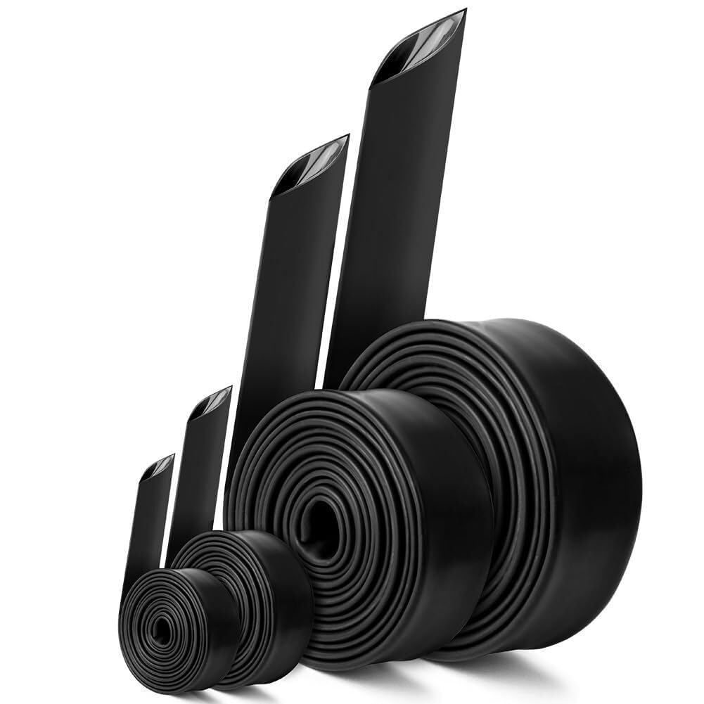 Gaine Thermorétractable, 3:1 Gaine Noire Rétrécissante, 30mm Diamètre x 1,5m Longueur – Manche Câble Étanche pour Isolation et Réparation(Dia 15.4mm*1.5m Long)