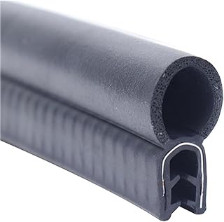 U-Seal Channel Edge Protector Sheet,U Channel Edge Trim Seal,U Shape Rubber Seal Strip with top Bubble 3.28FT Black Car Door Seal Weatherstripping for Cars Boats Trucks, 35mm x 10mm (Size : 30mm x 10
