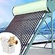 VILLCASE Elektrischer Solenoide 1/2 Zoll 12 V Elektrisches Solenoidventil für Wasser Solarwasser Garten Luft
