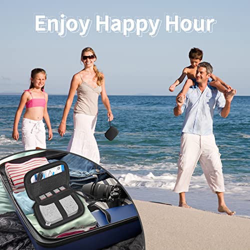 Hesplus Hard Case Travel Bag For Hp Sprocket Portable Photo Printer And (2Nd Edition) / Polaroid Snap/Polaroid Zip Mobile Printer Mesh Pocket Fit Photo Paper And Cable #TOP7