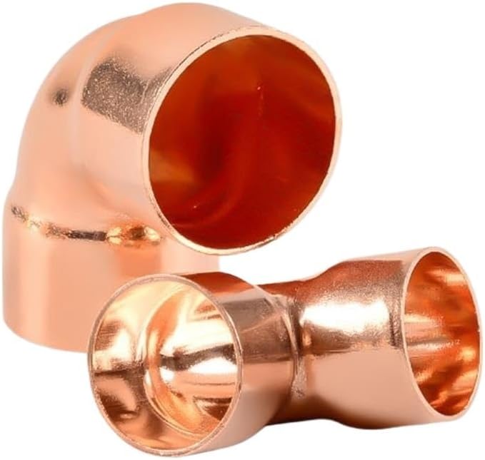 銅 90度 エルボ 空調 冷凍 エンジニアリング 機械 溶接パイプ 6.35/9.52/12.7/16/19/22/25.4/28.