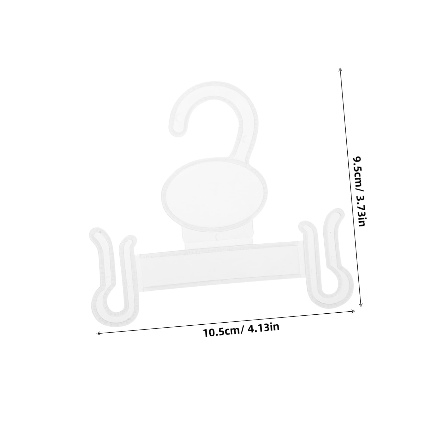 ABOOFAN Efficient Retail Display: 100pcs Slippers Sandals Hooks Over Door Shoe Organizer