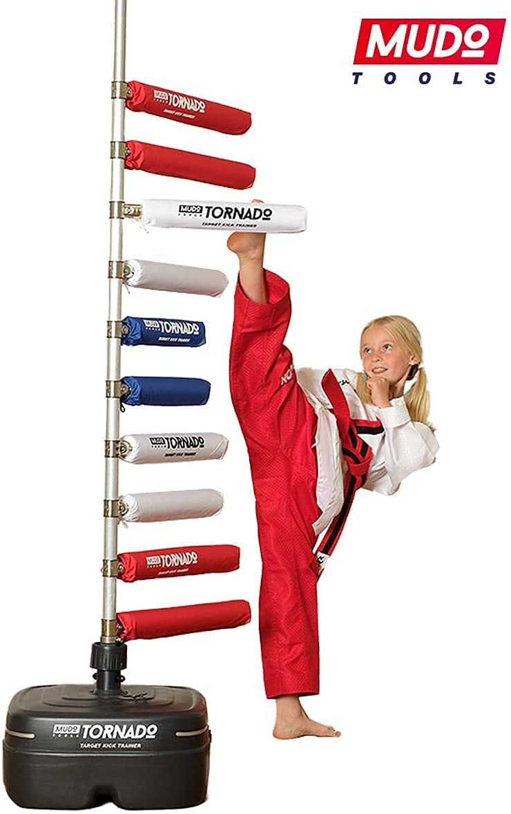Tornado PROFESSIONELL incl. 10 Targets I Taekwondo Training I Sport & Fitness I MMA, Mehrfarbig