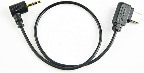 Cable de liberación remota del obturador, tipo C-0.098 in, cable de control de cámara para DJ Ronin SC RSS, Fuji XT2 XT3 XH1, Canon 80D 70D 77D,