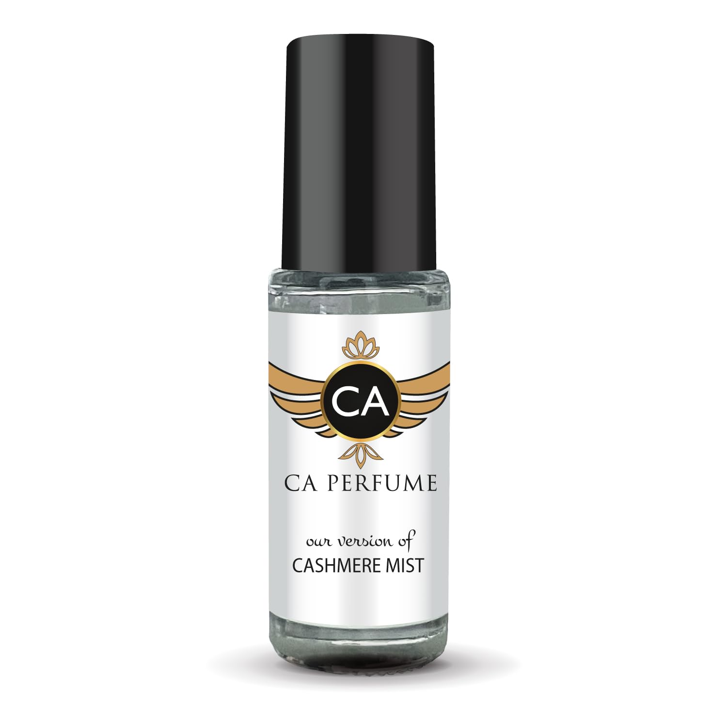 CA Perfume Impression of Cashmere Mist for Women Perfume Oil Floral Woody Musk Scent Long Lasting Perfumes for Women Travel Size Mini Perfume Sample TSA Ready Body Oil Roll-on 0.14 Fl Oz 4ml