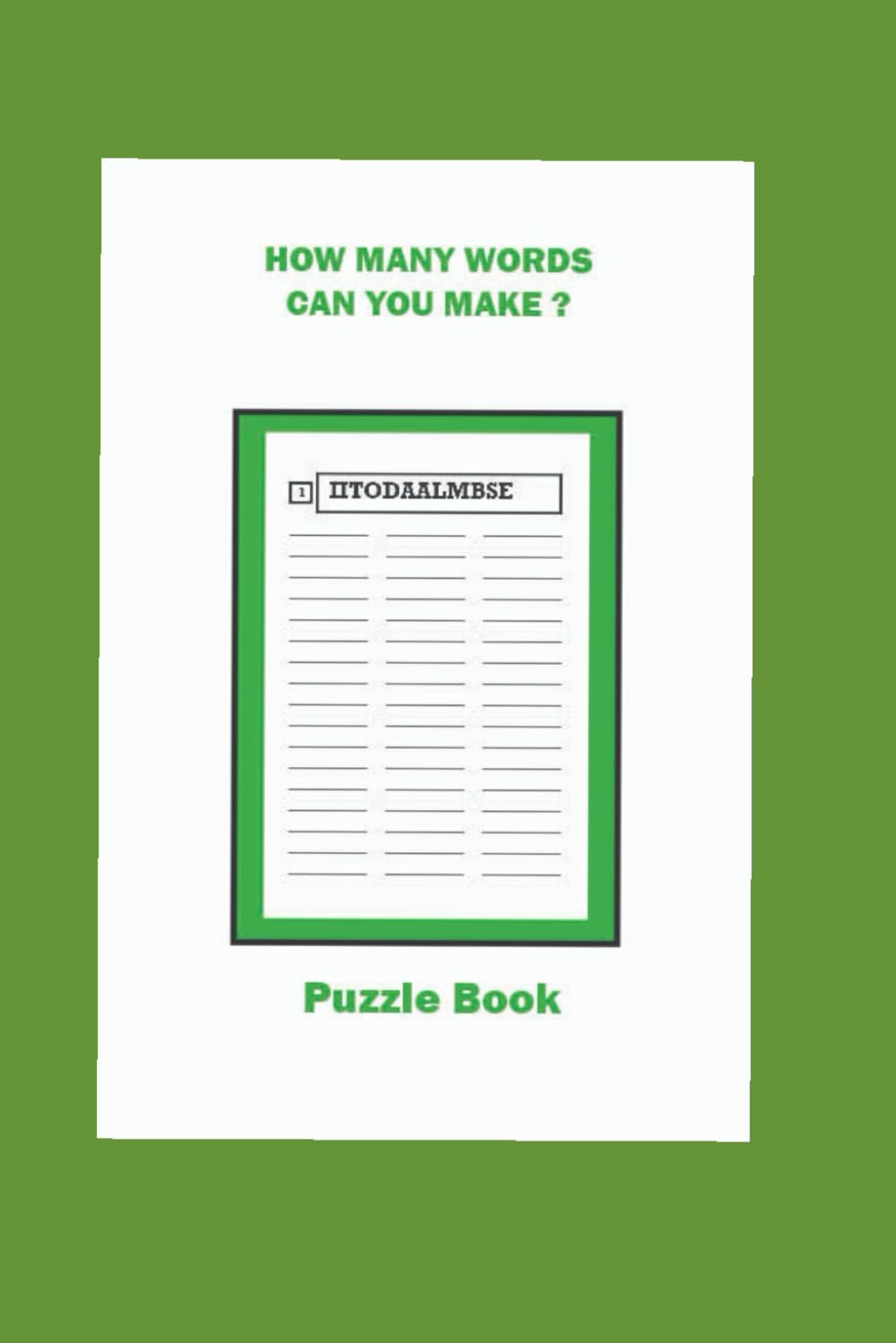 How Many Words Can You Make ?