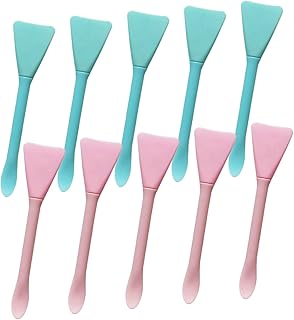 NOLITOY 10 Uds. Cepillo de máscara de silicon...