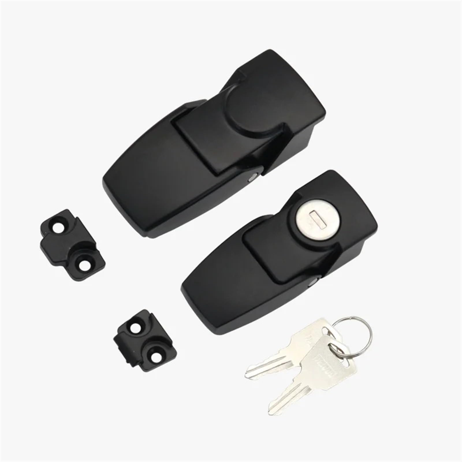 WQGQPXOB Square Buckle Lock Cinet Door Hidden Electric Trunk Small 1Pcs(No lock Black)