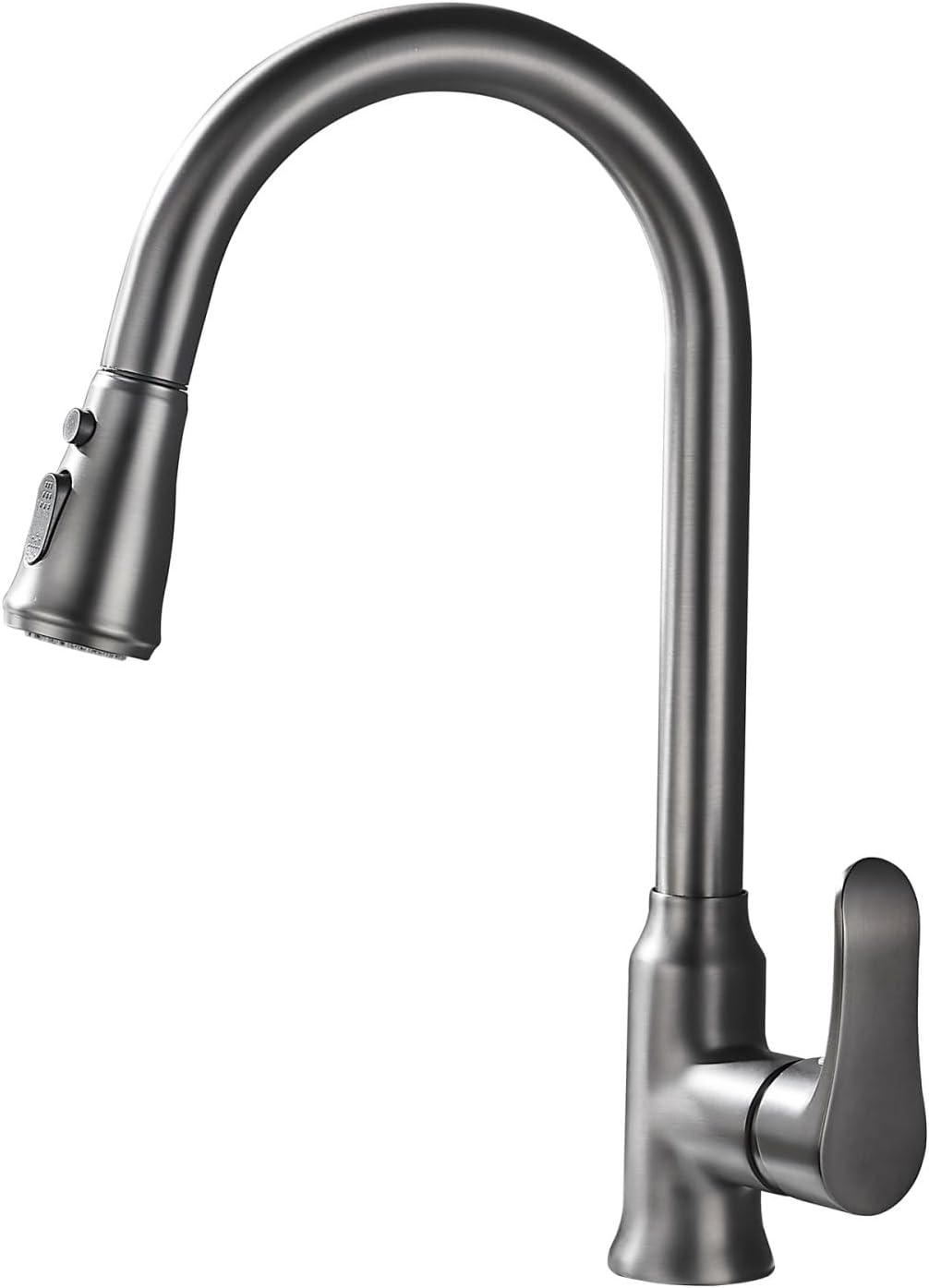 Kitchen Faucet Kitchen Sink Faucet WaterPlated Gray Kitchen PullOut