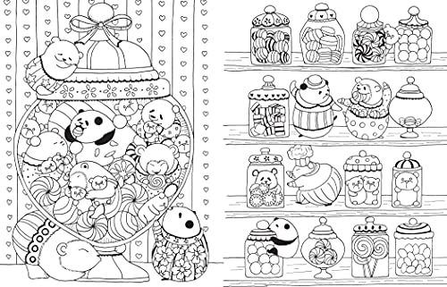 A Million Bears: Beautiful Bears to Color (Volume 3)