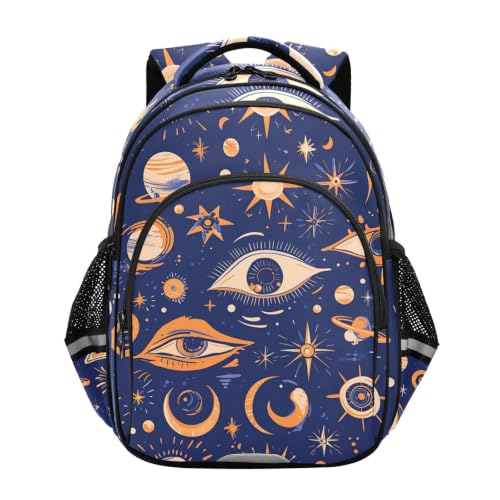 Sac à dos enfant 3-12 ans imperméable et ergonomique Yeux Dorés Mystique pour l'école