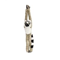 Wild Republic Hanging Monkey Lemur A Coda Ad Anello, Scimmietta di Peluche