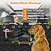 Kytely Dog Car Seat Cover for Back Seat,600D Heavy Duty Dog Hammock for Car with Side Flap,100% Waterproof Pet Backseat Cover, Anti-Scratch Nonslip Pet Seat Protector for Cars Trucks and SUV