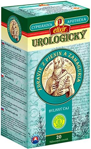 Cyprian Urological Tea | Urinary Tract Problems - Kidneys & Bladder. Pure Natural Herbal Tea Grown in Europe. (20 Tea Bags 40g)