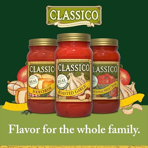 Classico 405156938688 Roasted Garlic Tomato Spaghetti Pasta Sauce thumb #4