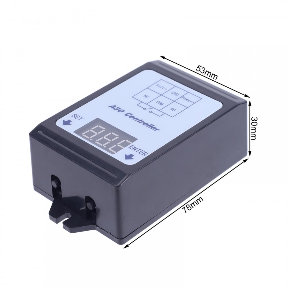 Voltage Monitor Module, A30-U1 DC 0-99.9V Delay Relay