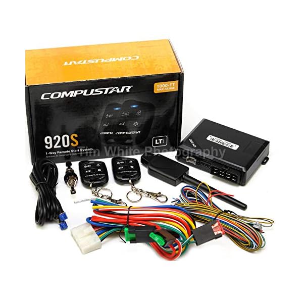 Compustar CS920-S (920S) 1-Way Remote Start and Keyless Entry System with 1500-ft Range