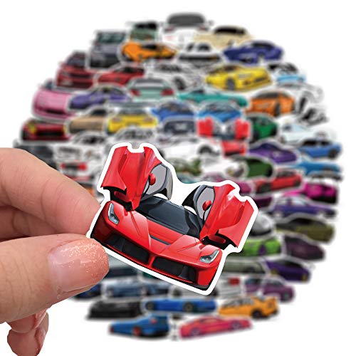 Tnixnck 9878374 100 Pcs Jdm Car Stickers For Men, Sticker For Laptop Water Bottles Hydroflasks Computer Guitar Bumper, Vinyl Racing Sticker Cool Trendy Decals thumb #3