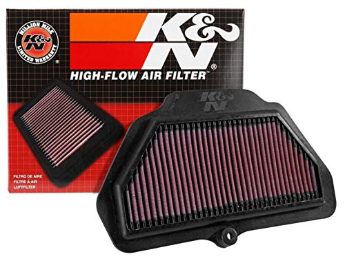 K&N Engine Air Filter: High Performance, Premium, Powersport Air Filter: 2016-2019 KAWASAKI (ZX1000 Ninja ZX-10R, Ninja, ZX-10R ABS, ZX-10R ABS KRT Edition, and other select models) KA-1016