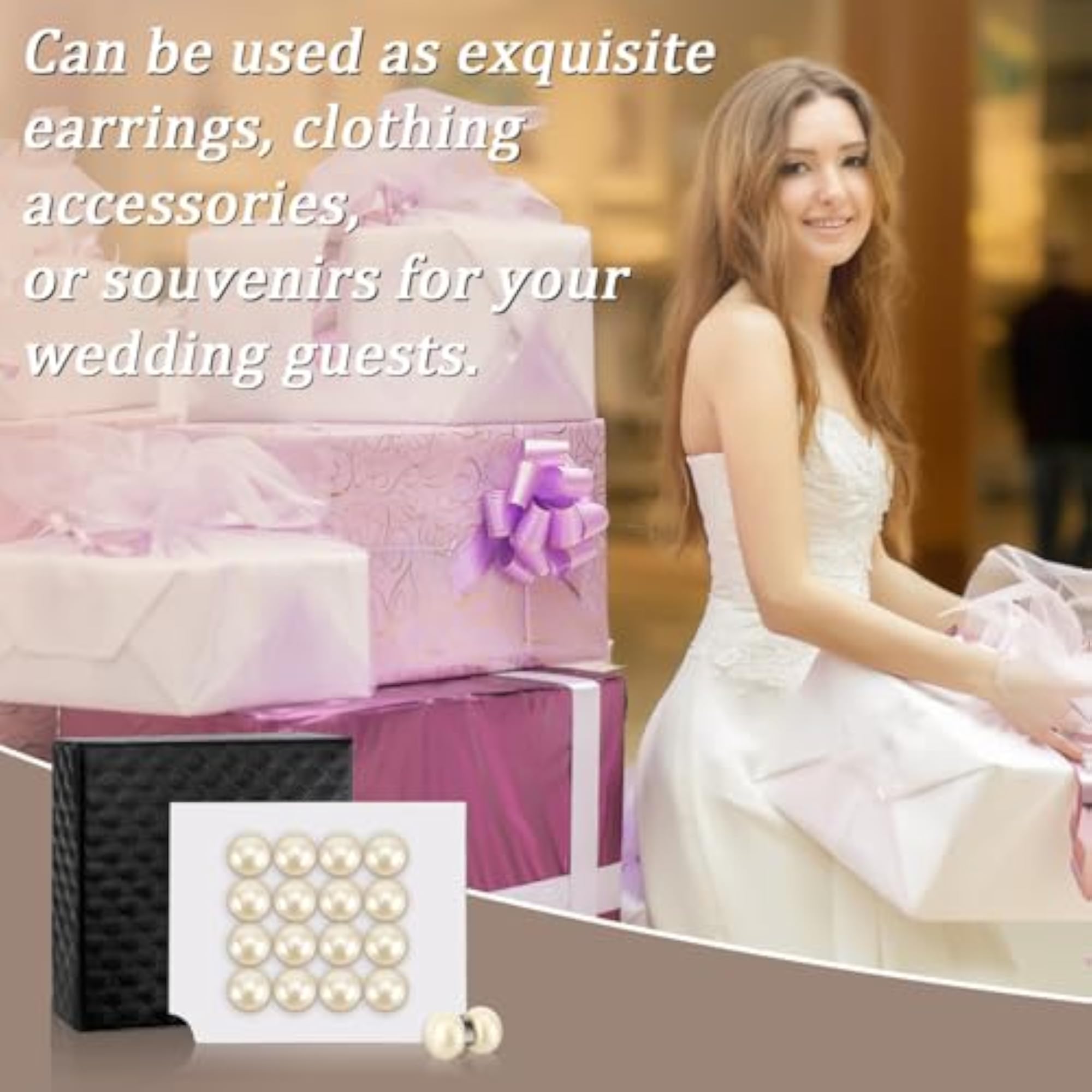 16pcs Wedding Veil Weights with Gift Box