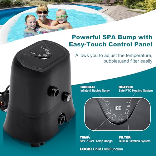 Coleman inflatable spa jacuzzi
