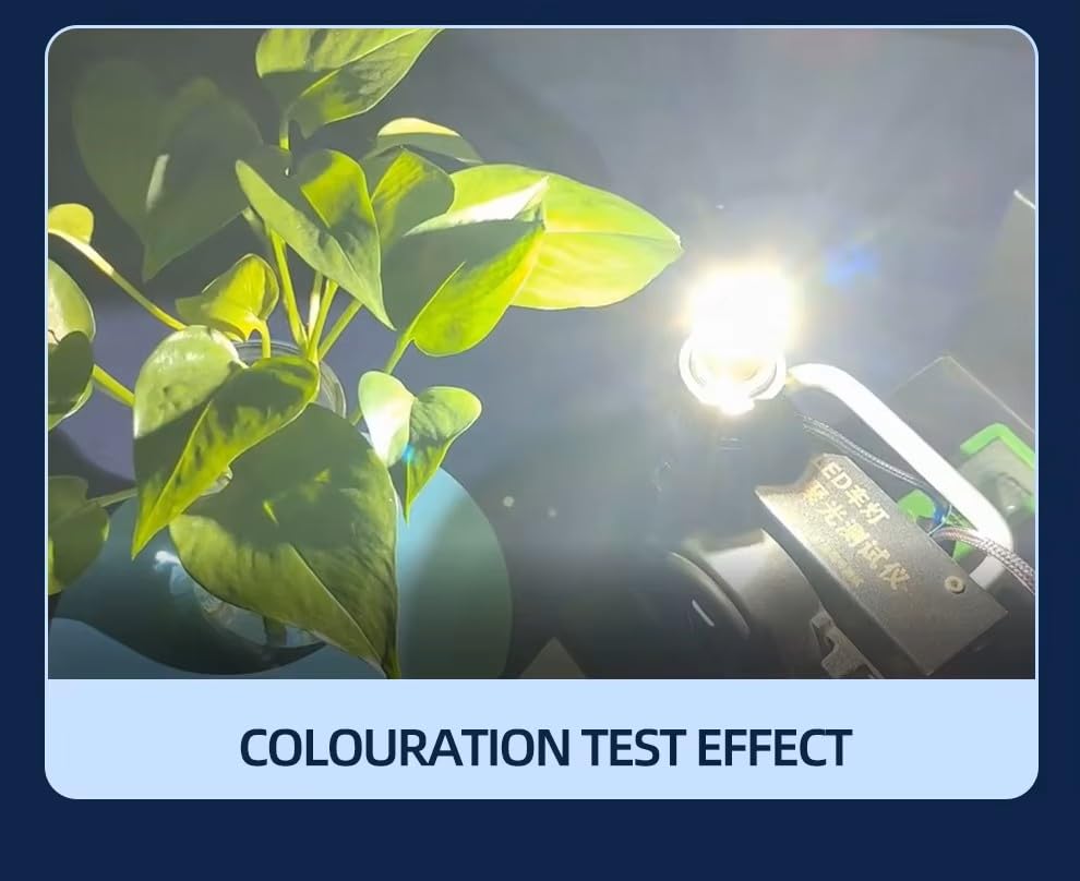 JEYEFFE 360 GOLD Lampadine LED Auto 30000 Lumen 55W 6000K — Faro LED 360° con Ventola, Plug&Play IP68, Monoled, Sostituzione 1:1 per Lampade Alogene, Per Fari Lenticolari, Alta Luminosità (9012 HIR2)