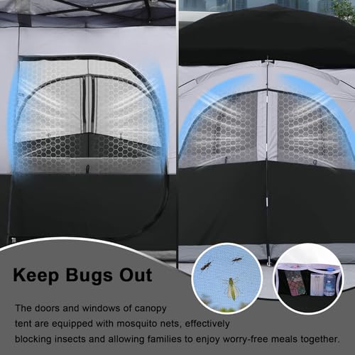 KAMPKEEPER Canopy Side Tent 4-6 Person