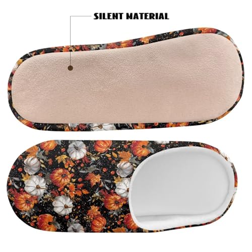 Christmas Home Slipper Cozy Fuzzy Bedroom Flats Shoes Plush Warm Indoor House Slippers for Women Men4