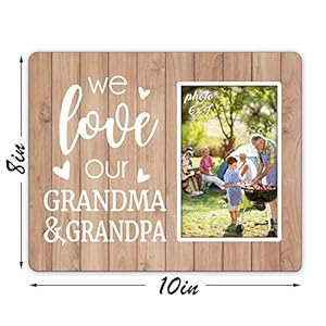   Grandparents-Gifts-Picture-FrameGrandmaGrandpa-Birthday-Christmas-Fathers-Day-Thanksgiving-Gift-From-GrandchildrenGrandparents-Wall-Tabletop-Photo-Frame-46We-Love-Our-Grandma-Grandpa-F116