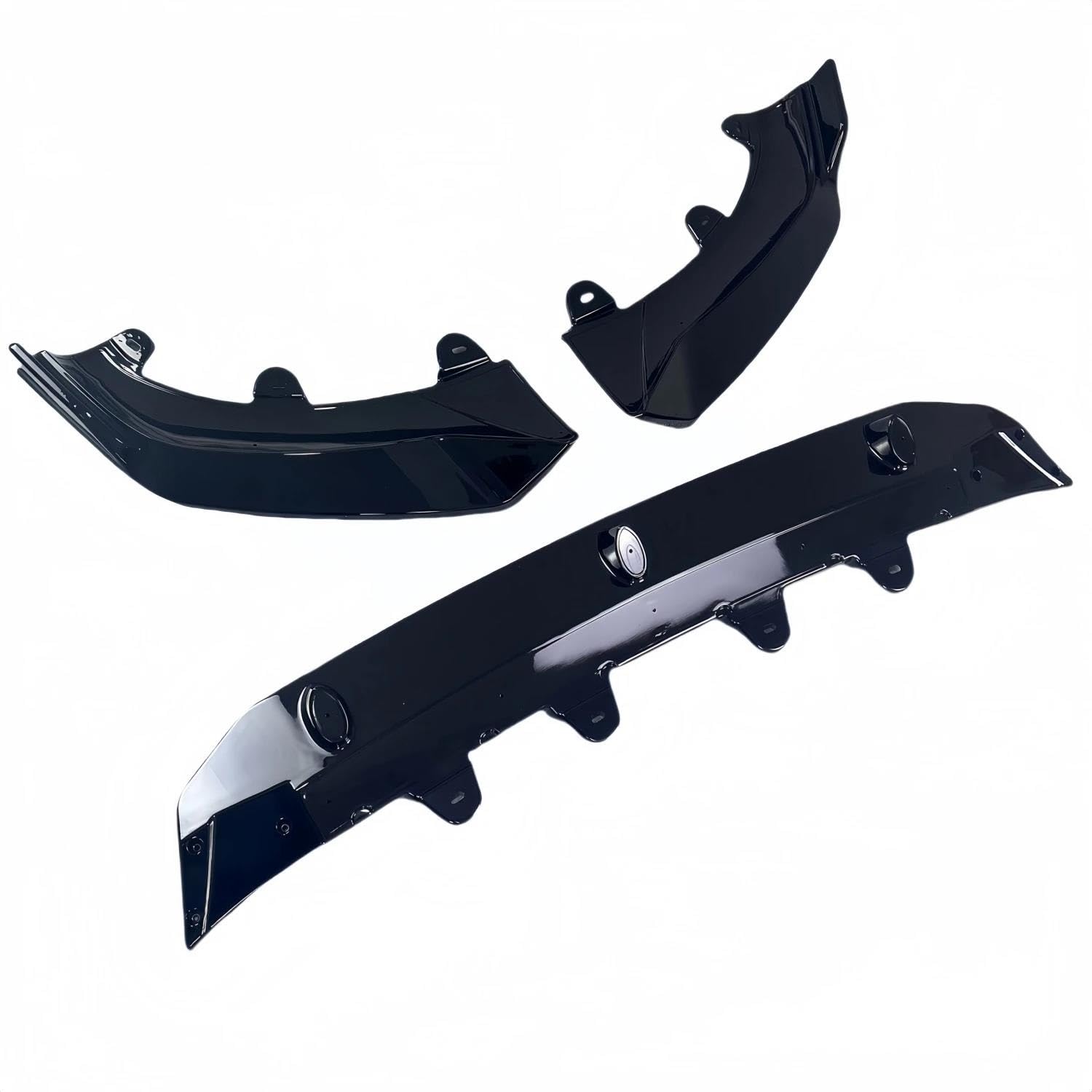 Spoiler paraurti anteriore Per X3 G01 Per XDrive25i Per XDrive30i M40i 2022-2024 – Splitter Sottoparaurti Anteriore Stile MP Nero Lucido