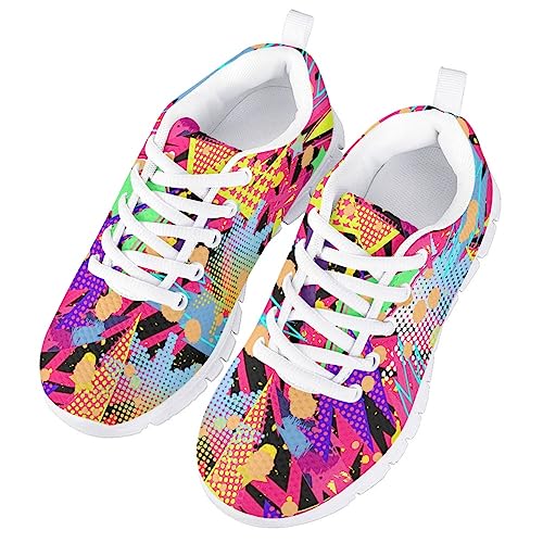 MARSVOVO First Shoes for Walking Boys Girls Flexible Breathable Athletic Lightweight Non Slip Boys Girls Sneakers Most Comfortable Fashion Casual Sports Vocation School Travel Running Shoes